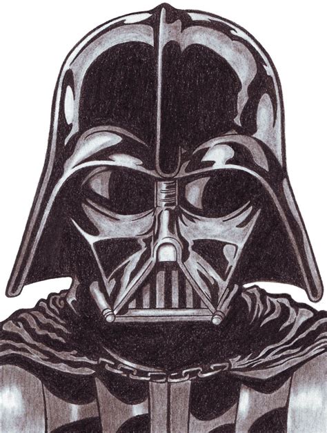 Darth Vader (Charcoal Pencils) | Star wars art drawings, Star wars ...