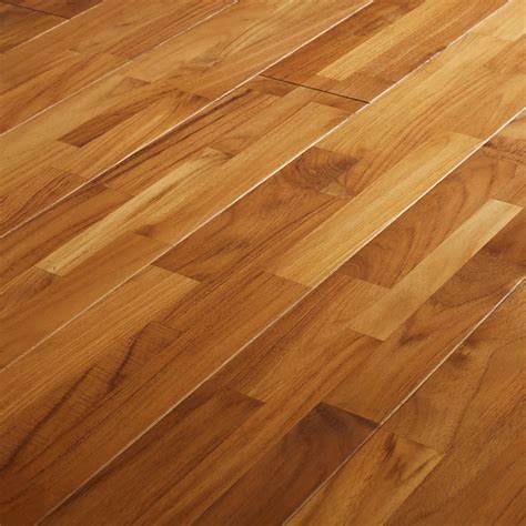 GoodHome Surin Natural Teak Solid wood flooring, 1.15m² Pack | Departments | DIY at B&Q