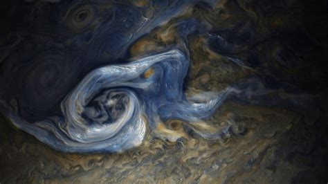 A Van Gogh Jupiter: Planet's Clouds Swirl Like a Painting | Space