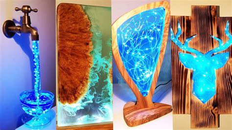 5 Most Amazing Epoxy Resin Lamps / Resin Art /part 2 - YouTube