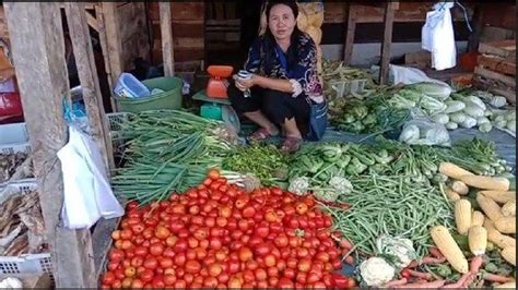 Curhat Pedagang Sayur Pasar Tradisional di Empat Lawang, Kalah Saing ...