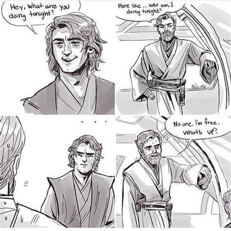 Star Wars Anakin Skywalker Obi-Wan Kenobi Fanart | Star wars anakin, Star wars comics, Star wars ...