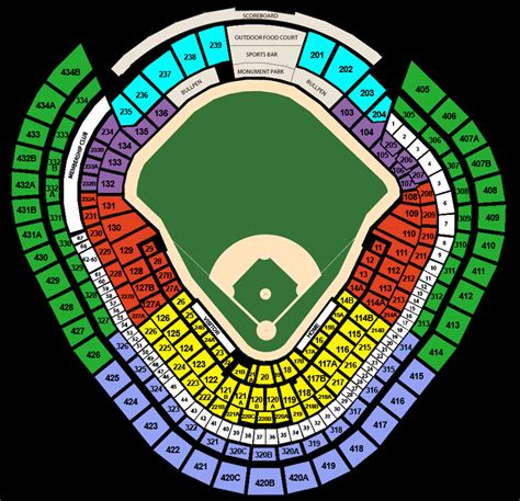 yankee stadium seating chart with rows | Detailed Seating Chart / Venue ...