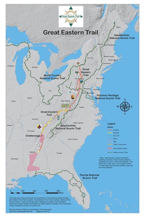 Maps & Trail Descriptions - Great Eastern Trail