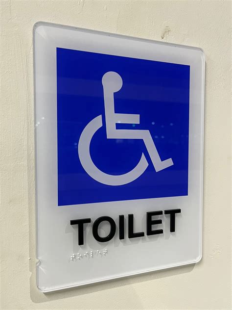 Enhancing Accessibility through Braille Signage