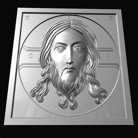 3D Jesus Face - TurboSquid 2008184