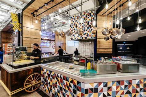 Inside the Food District, Square One Shopping Centre's new 34,000-square-foot food hall