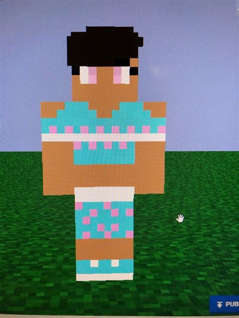 The trans flag colors : r/Minecraft