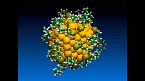 Gold Nanoparticle with Thiols - YouTube