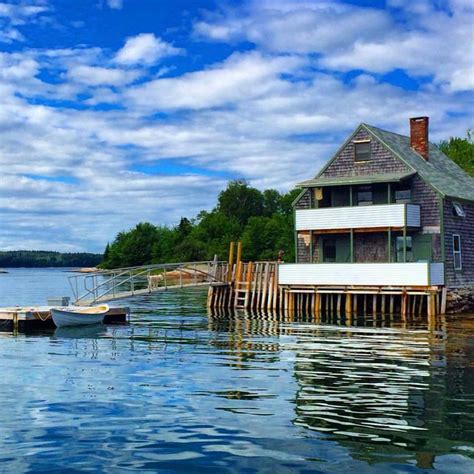 Oceanfront Cottages In Maine — Flood's Cove