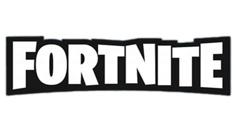 Fortnite Black and white logo transparent PNG - StickPNG