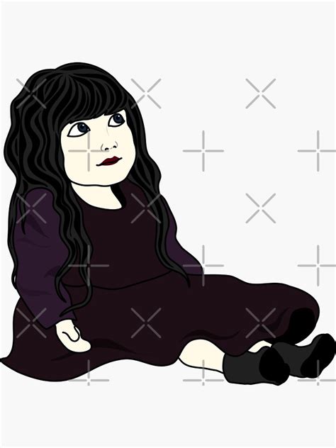 "Nadja Doll | What We Do In The Shadows" Sticker for Sale by Jakmalone | Redbubble