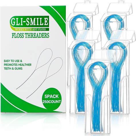 Amazon.com: Floss Threaders,Deep Clean Orthodontic Threader Floss for ...