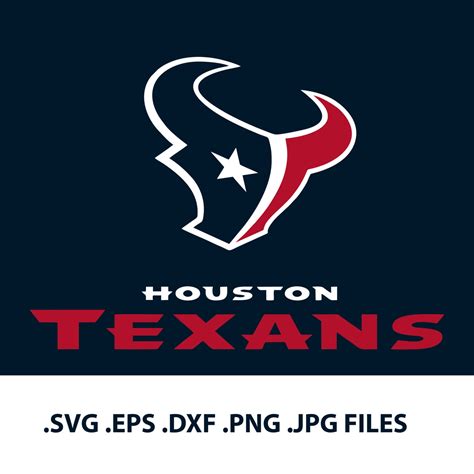 Houston Texans logo SVG Vector Design Svg Eps Dxf Png
