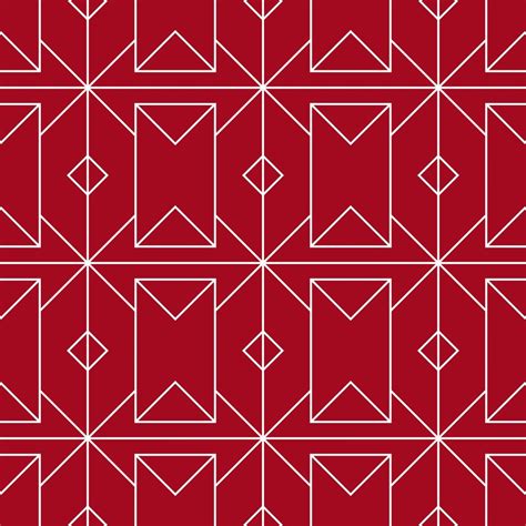 red and white seamless geometric pattern 685726 Vector Art at Vecteezy