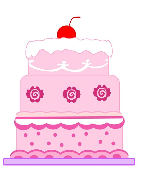 pink cake clip art - Clip Art Library