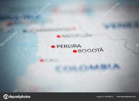 Pereira Colombia Map Stock Photo by ©aliceinwonderland2020 460482914