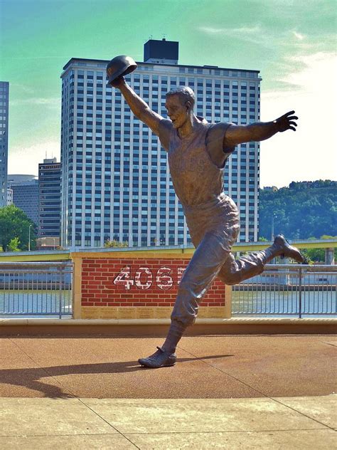 Bill Mazeroski Statue Photograph by Anthony Thomas | Fine Art America