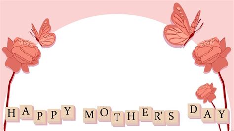 Mother's Day Border Background in Illustrator, SVG, EPS - Download ...