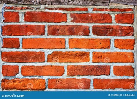 Old Red Brick Wall As a Background Stock Photo - Image of background, paint: 159880110