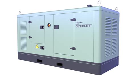 3D Retro Old Power Diesel Generator 9 Model - TurboSquid 1980020