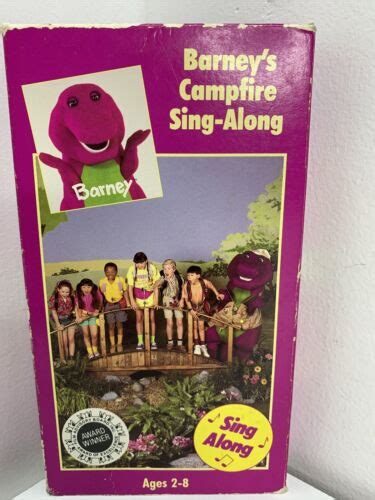 Barney Campfire Sing Along Vhs 1990