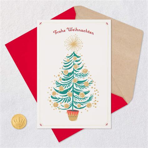 Merry Christmas German-Language Christmas Card - Greeting Cards | Hallmark