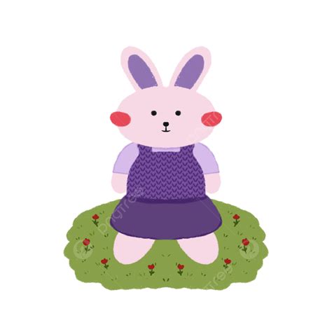 Korean Bunny PNG Transparent, Korean Bunny Sticker Png Idea, Korean Bunny Sticker, Korean Bunny ...