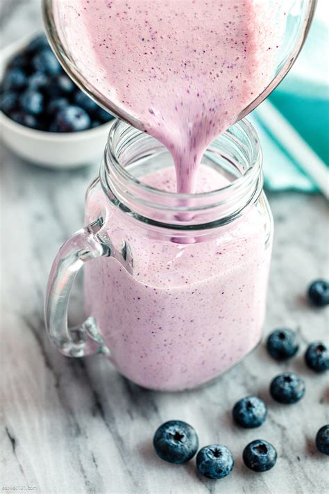 Dairy-Free Blueberry Coconut Milk Smoothie – Dairy Free Smoothie Recipe ...