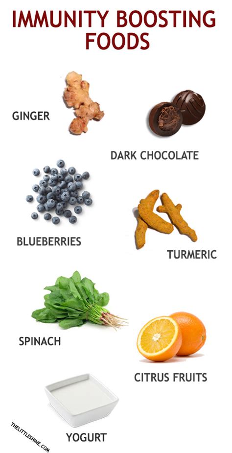 IMMUNITY BOOSTING FOODS | The Little Shine