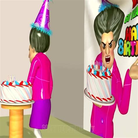 Among Us Logic End Birthday Party Scary Teacher 3D Miss T and Best Troll Coffin Dance ...