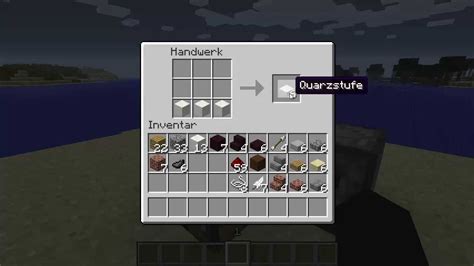 How To Minecraft - Quartz Slab - YouTube