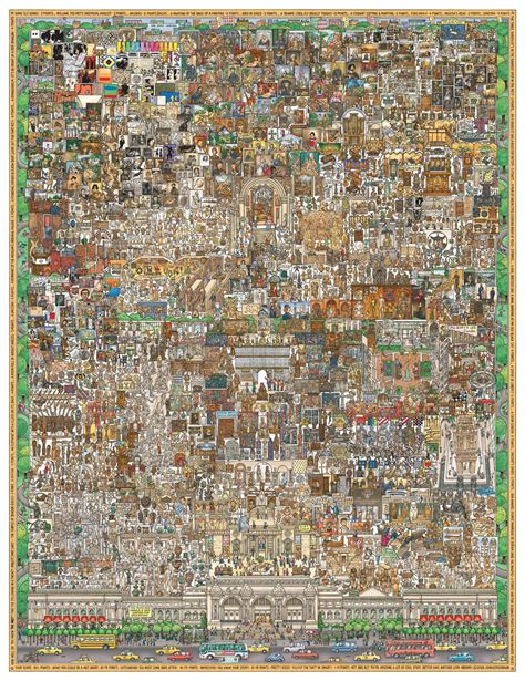 Metropolitan Museum of Art Family Map [1342x1742] : r/MapPorn