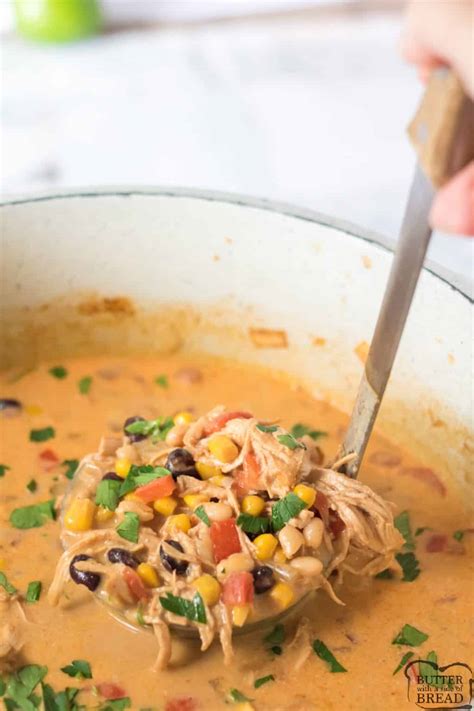 COPYCAT CHICK-FIL-A CHICKEN TORTILLA SOUP - Butter with a Side of Bread