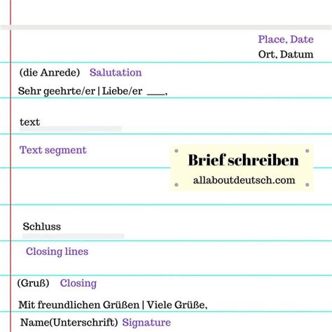 German A2 Formal Letter Writing Samples Pdf | Onvacationswall.com