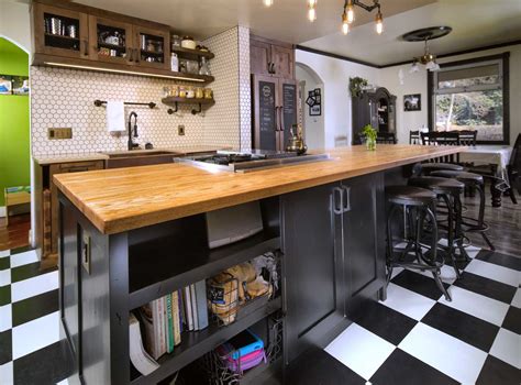 Stylish Steampunk Kitchen - The Cabinet Company