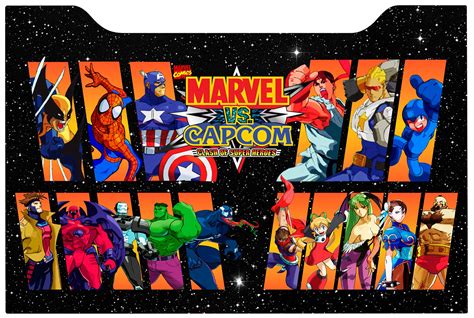 STICKER AUTOCOLLANT POSTER A4 COMICS MARVEL-JEUX CAPCOM.MARVEL VS ...