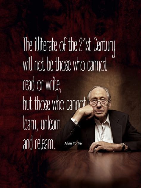 Alvin Toffler: Futurist = The Third Wave | Inspirational quotes, Alvin toffler, Futuristic