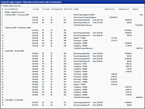 6 Business General Ledger Template - SampleTemplatess - SampleTemplatess