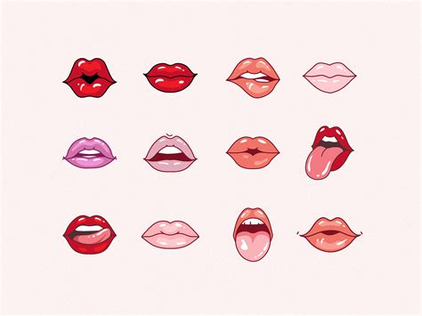 Red Dripping Lips SVG | Biting Lips svg cut file - Clip Art Library