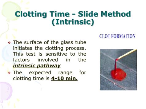 PPT - Coagulation Time of whole blood PowerPoint Presentation, free download - ID:6134102