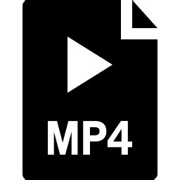 MP4 Icon Glyph - Icon Shop - Download free icons for commercial use