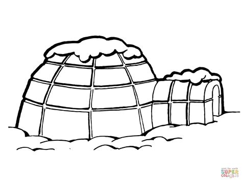 Igloo Drawing at GetDrawings | Free download