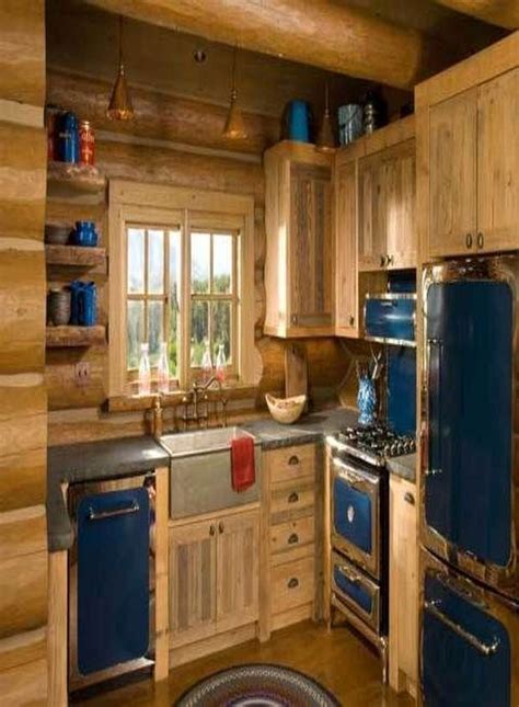 20+ Small Rustic Cabin Kitchen Ideas – DECOOMO