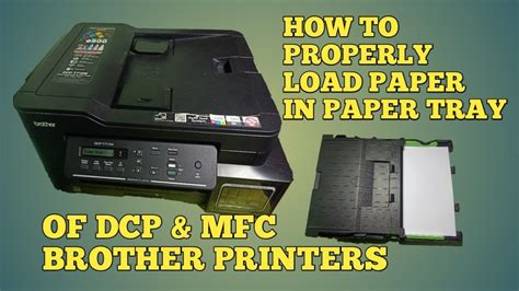 How To Put Paper In Brother Printer? New - Linksofstrathaven.com