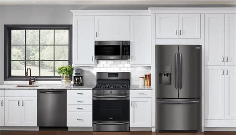 Frigidaire Gallery Black Stainless Steel with Smudge Proof