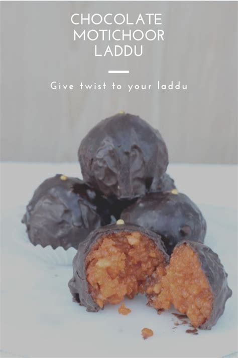 Chocolate Motichoor Laddu