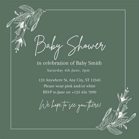 Baby Shower Invitation Ideas