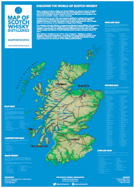 The Big Map of Scotch Whisky | Inside the Cask
