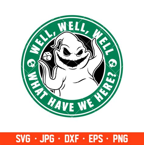 Oogie Boogie Starbucks Svg, Nightmare Before Christmas Svg, Halloween ...